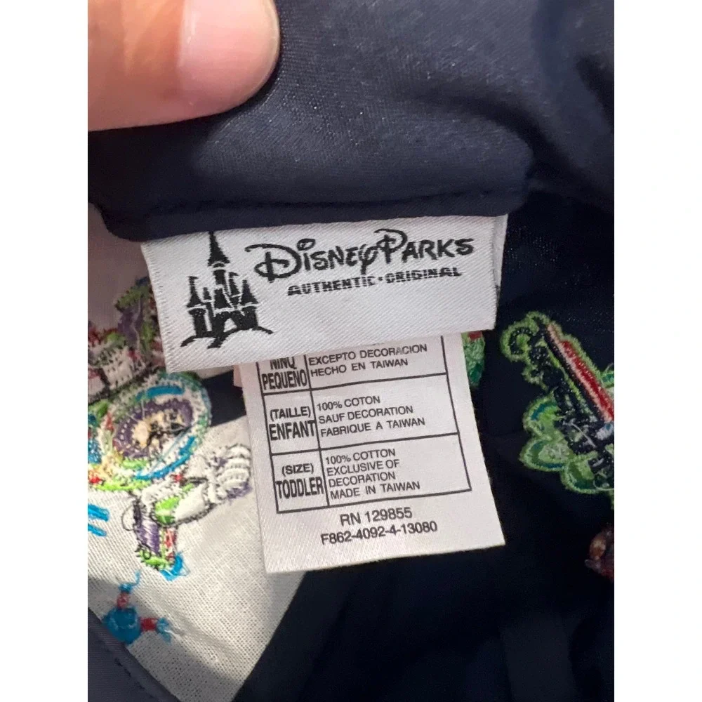 Disney Parks Buzz Lightyear Toy Story Toddler Hat Embroidered Galactic Alliance